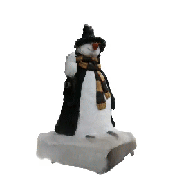 Snowman melting